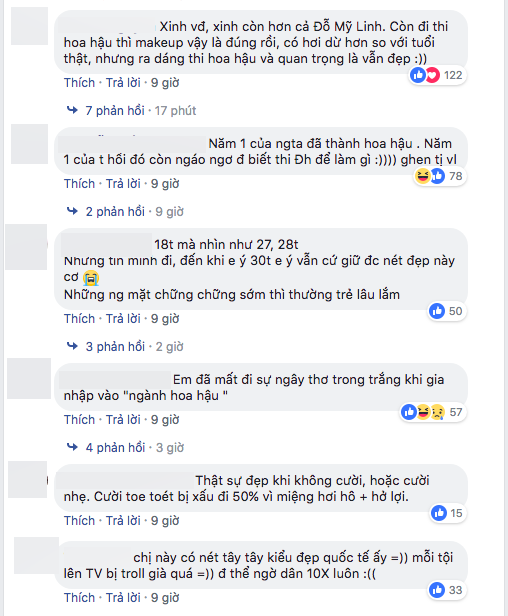 Trần Tiểu Vy nhận được 