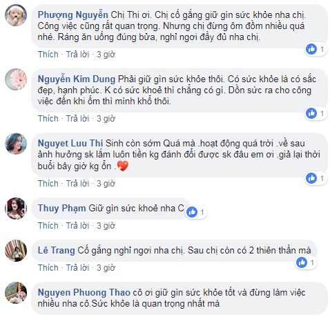 Nhiều người lo lắng cho sức khỏe của Khánh Thi