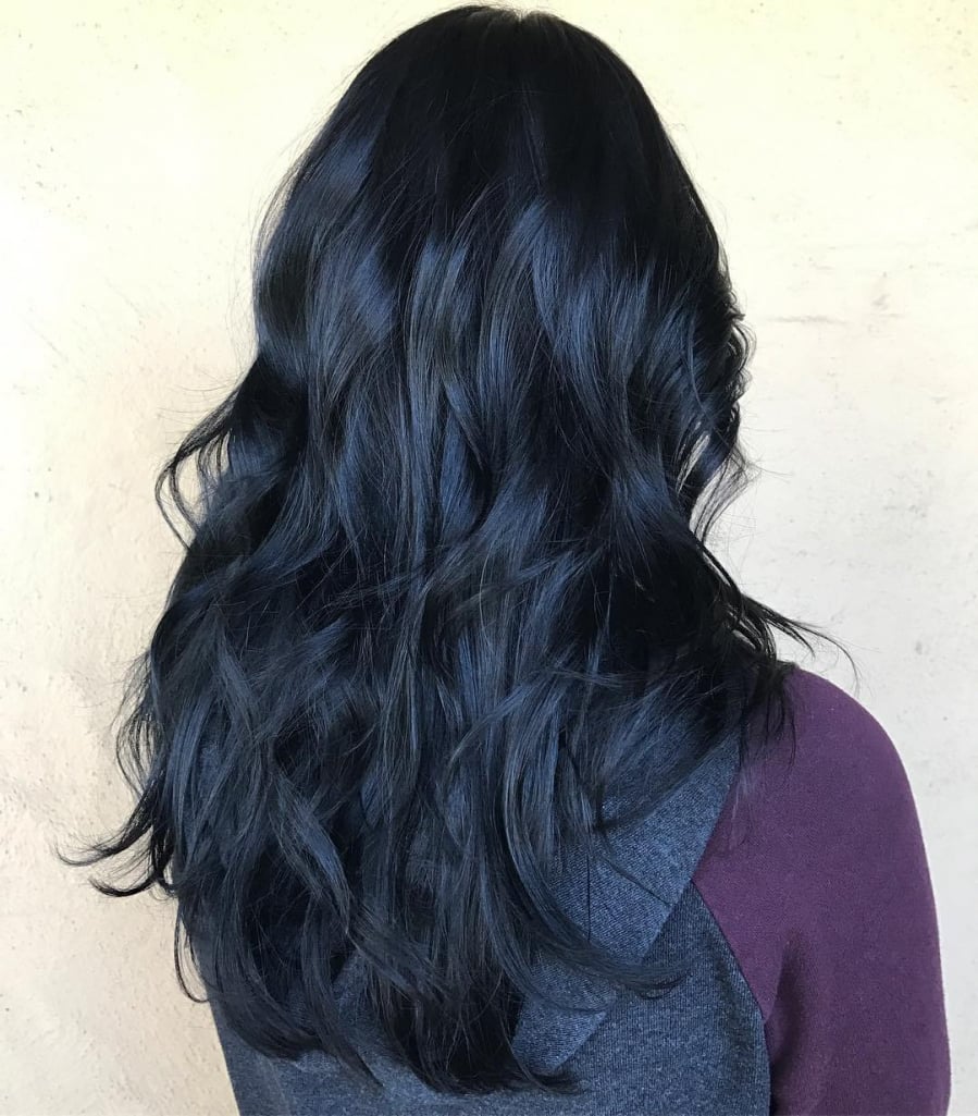 5-blue-black-layered-hair
