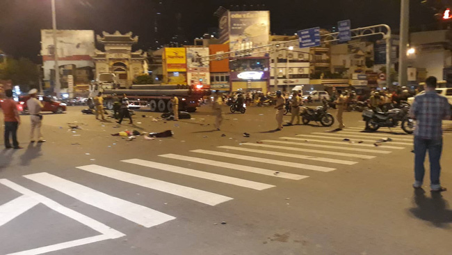 Hiện trường vụ tai nạn