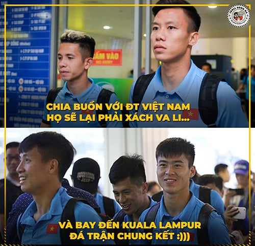 Sau tất cả, đội tuyển Việt Nam đã vào chung kết.    