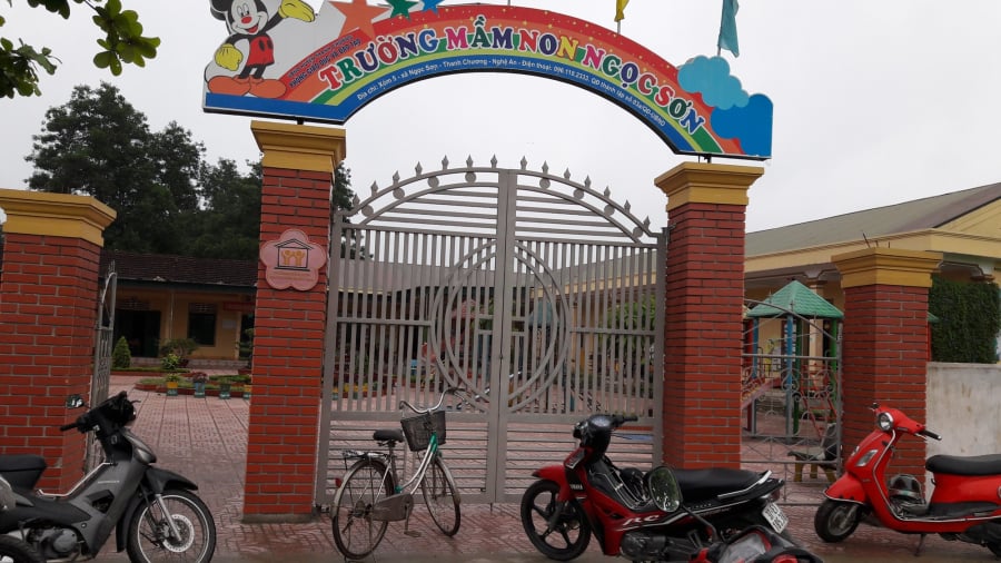 Trường mầm non Ngọc Sơn, Nghệ An, nơi xảy ra vụ việc
