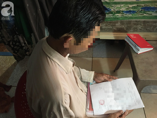 Người cha vô cùng bức xúc và mong cơ quan điều tra sớm đưa P. ra xét xử, đòi lại công bằng cho con gái (ảnh: afamily)