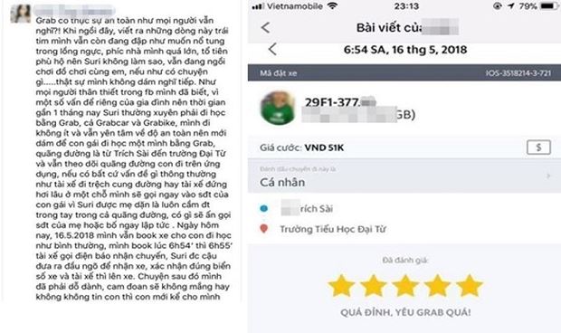 Tài xế grabbike bị phụ huynh tố cáo quấy rối bé gái 9 tuổi bằng lời nói
