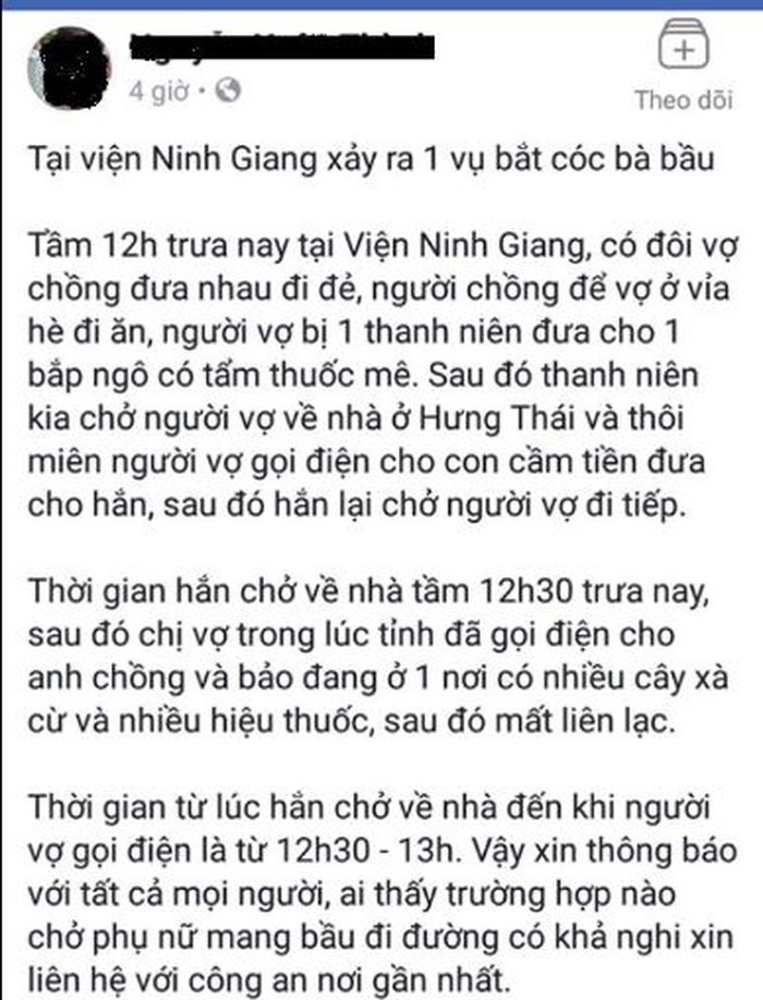 Thông tin trên mạng là không chính xác