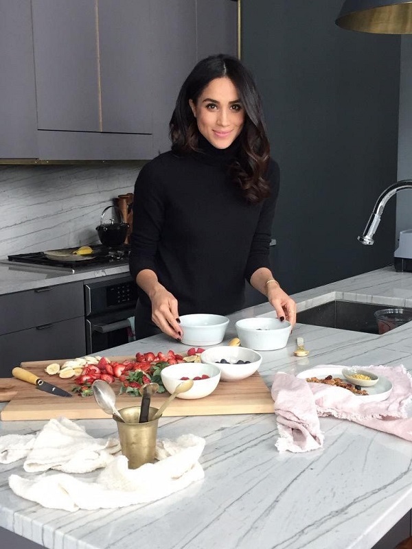 Thói quen ăn uống lành mạnh của Meghan đã 