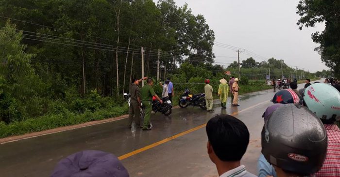 CA cũng đã đưa nghi phạm về Tây Ninh để tìm kiếm những mảnh xác bị hắn đem về đây phi tang