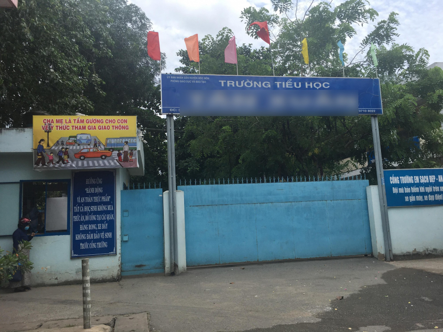 Trường tiểu học nơi xảy ra vụ việc
