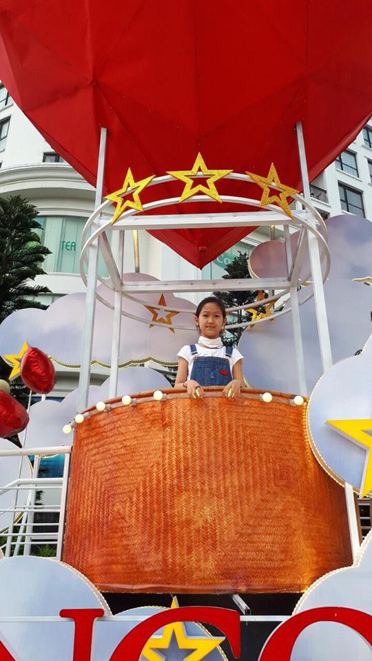 Cô bé Vân Nhi 12 tuổi khi còn sống