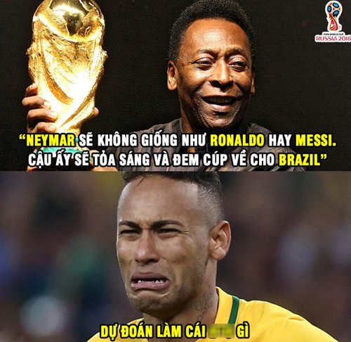 Pele ơi, làm ơn đừng dự đoán nữa...