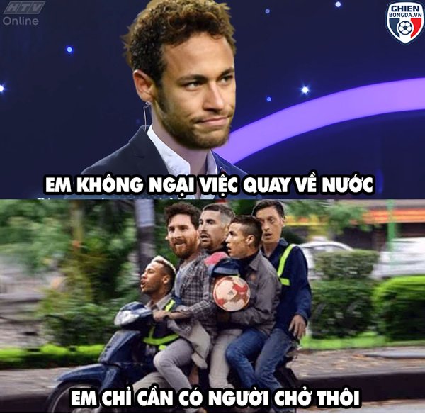 Chỉ cần có người chờ chở Neymar, anh sẽ có lý do để trở về thôi