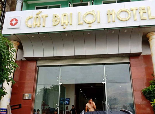 Khách sạn Cát Đại Lợi I - nơi xảy ra vụ việc