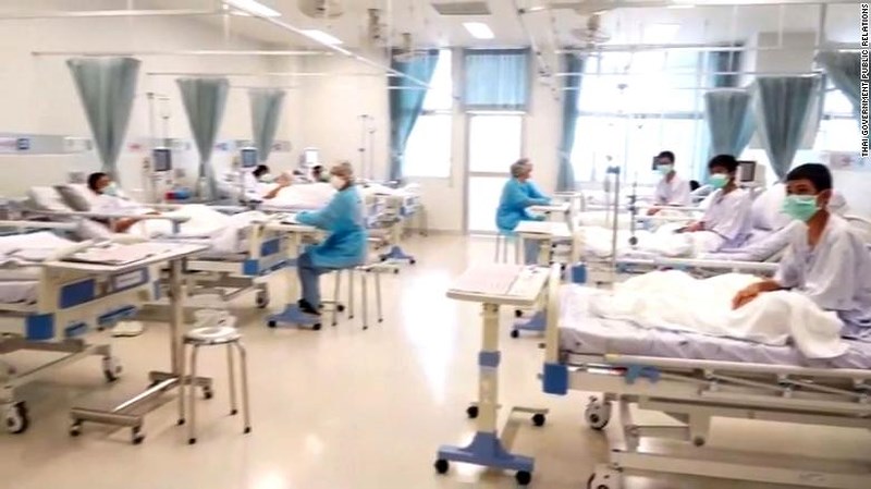 Các cậu bé vẫn đang được chăm sóc y tế cẩn thận