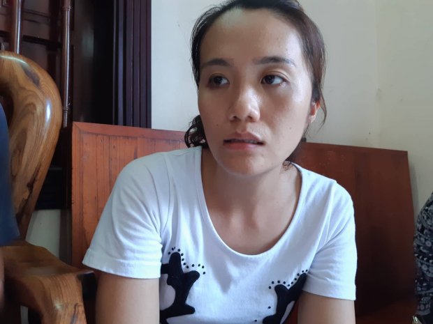 Chị Hiền, mẹ đẻ của cháu M., người đang được một người mẹ khác nuôi dưỡng