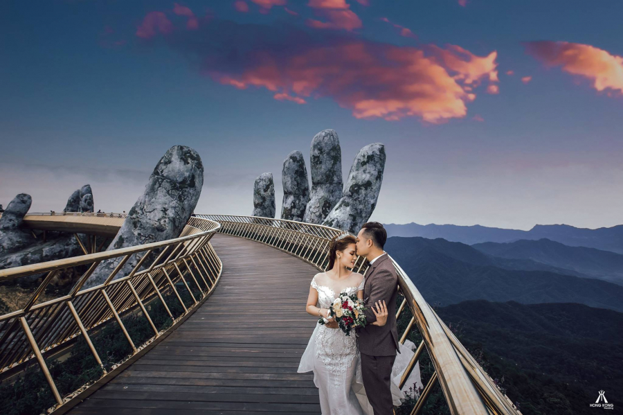 Nơi đây đã trở thành địa điểm chụp ảnh cưới của nhiều cặp đôi
