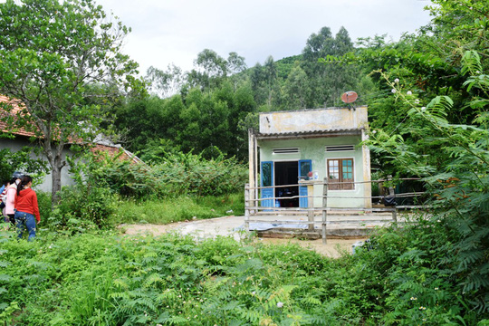 Căn nhà xảy ra vụ án mạng