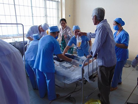 Các nạn nhân bị thương nặng vẫn đang được điều trị tích cực trong BV