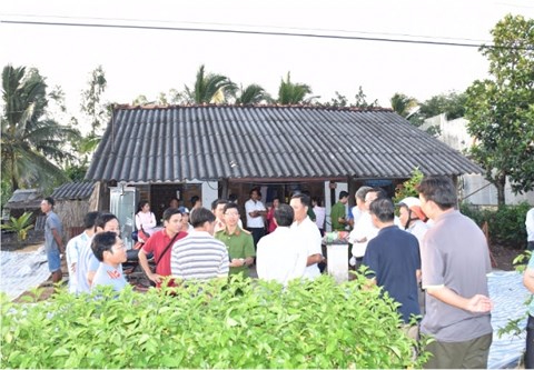 Hiện trường xảy ra vụ án