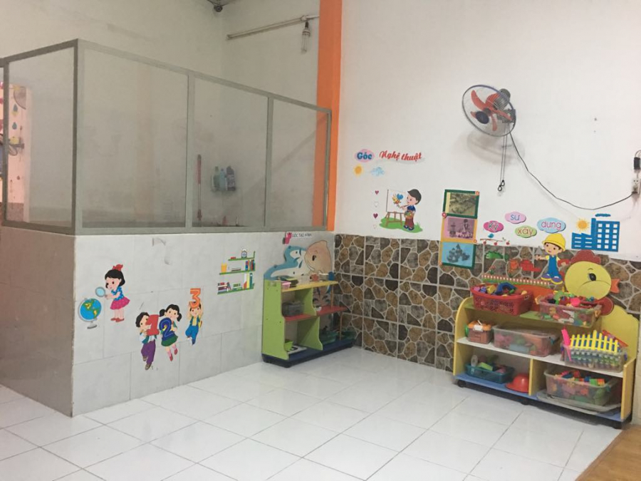 Cơ sở vật chất tại mầm non Ánh Sao Vàng
