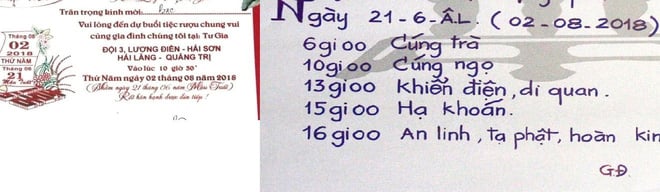Ngày đại hỷ thành ngày đưa tang...