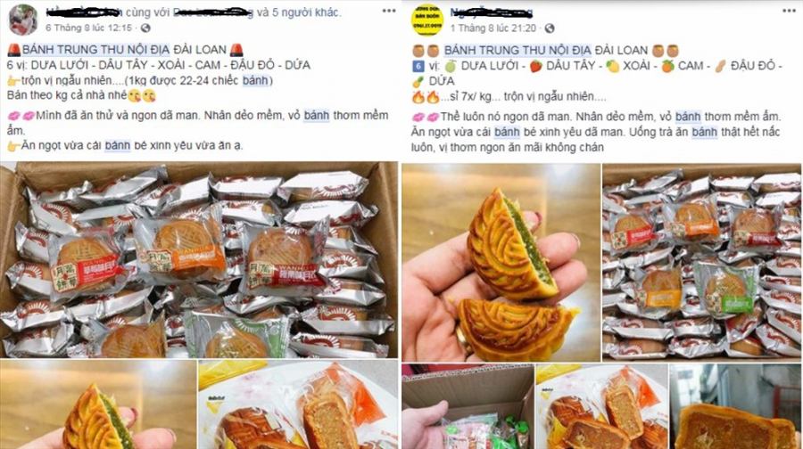 Nhiều người rao bán loại bánh này trên MXH