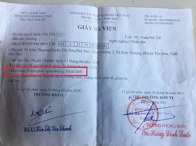Một người phụ nữ trung tuổi bỗng mắc HIV mà không hiểu vì sao dù bà này không đi ra khỏi làng và chồng bà cũng không nhiễm bệnh