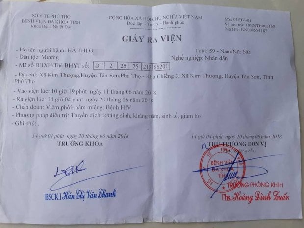 Ngoài bố chồng chị N., còn 2 người trong xã cũng mắc bệnh mà không hiểu vì sao