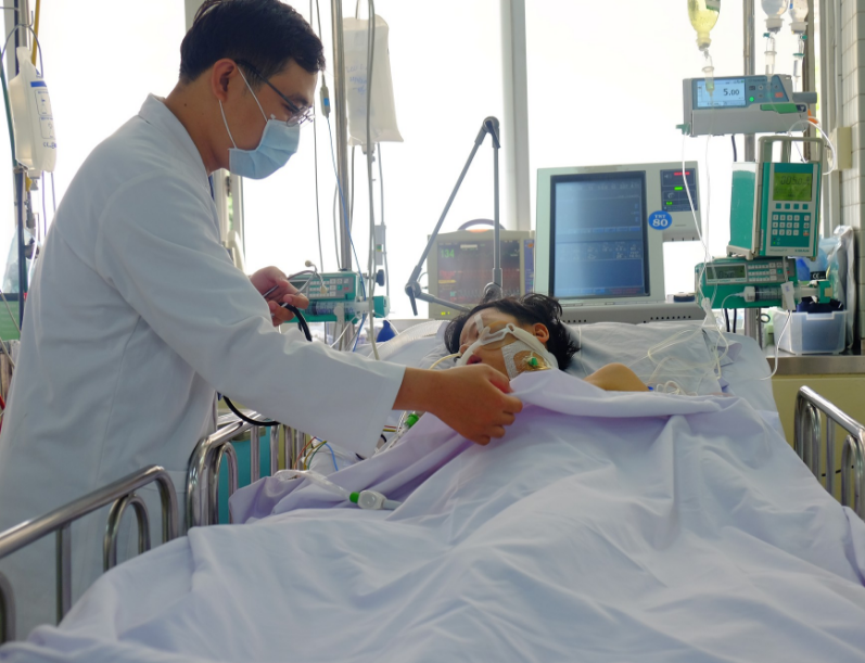 Bác sĩ Duy, người điều trị cho Thắng cho hay, trường hợp của Thắng là 