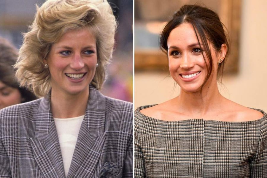 Meghan rất hay được so sánh với mẹ chồng, nhờ đó người ta tìm ra được nhiều điểm chung giữa hai người phụ nữ