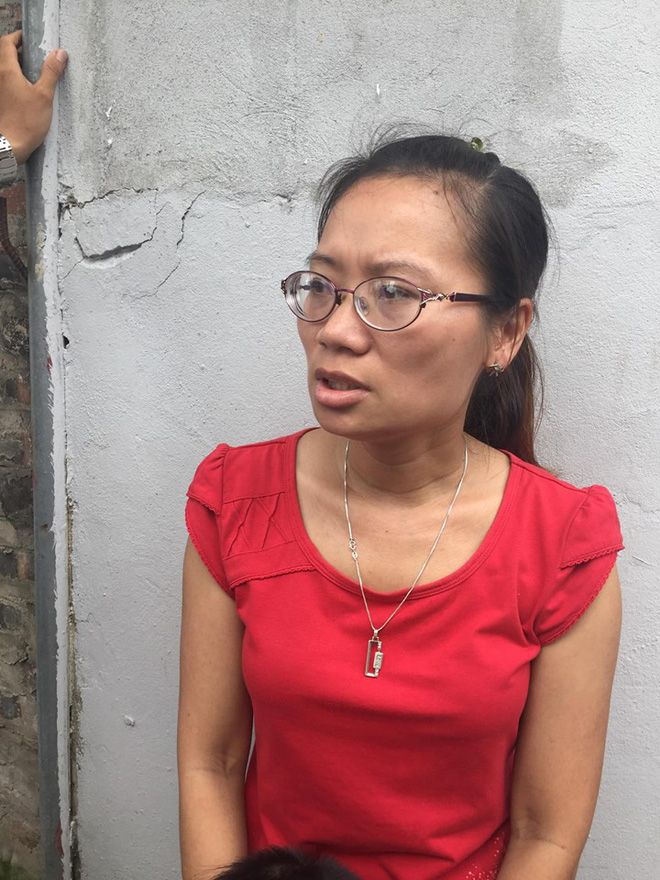 Chị Hà, người chứng kiến tận mắt vụ việc vẫn bàng hoàng và sợ hãi