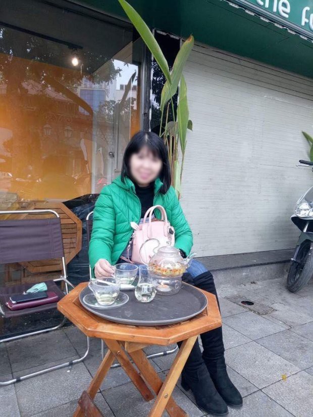 Chị Dung khi còn sống