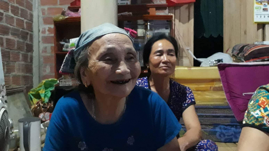 Bà Giáp, bà nội của Dũng thủ môn