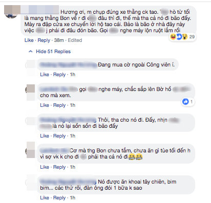 Chị vợ nhờ người bạn vô tình chụp xe chồng gửi lời 