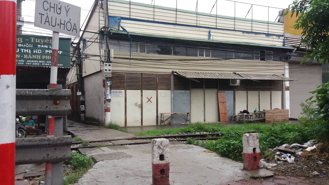 Khu vực xảy ra vụ tai nạn.