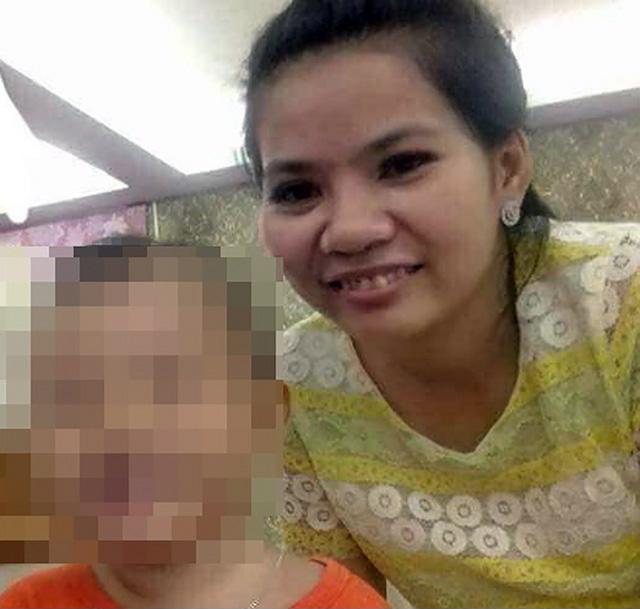 Nghi can Hoàng và con trai trước khi gây án