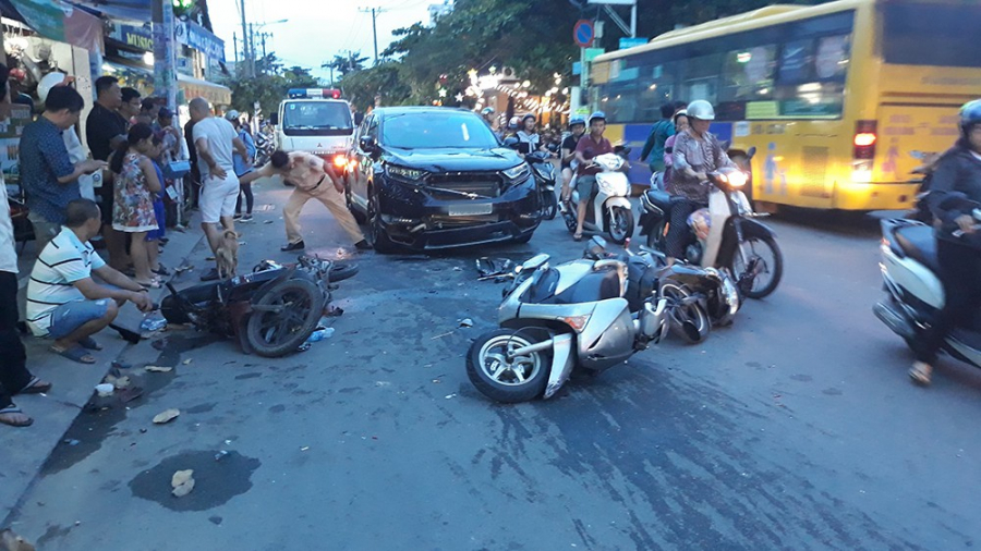 Hiện trường vụ tai nạn