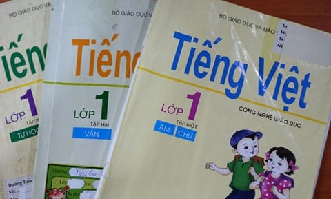 Bộ sách Tiếng Việt - CNGD sẽ không được áp dụng đại trà