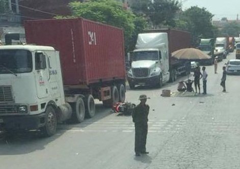 Hiện trường vụ tai nạn