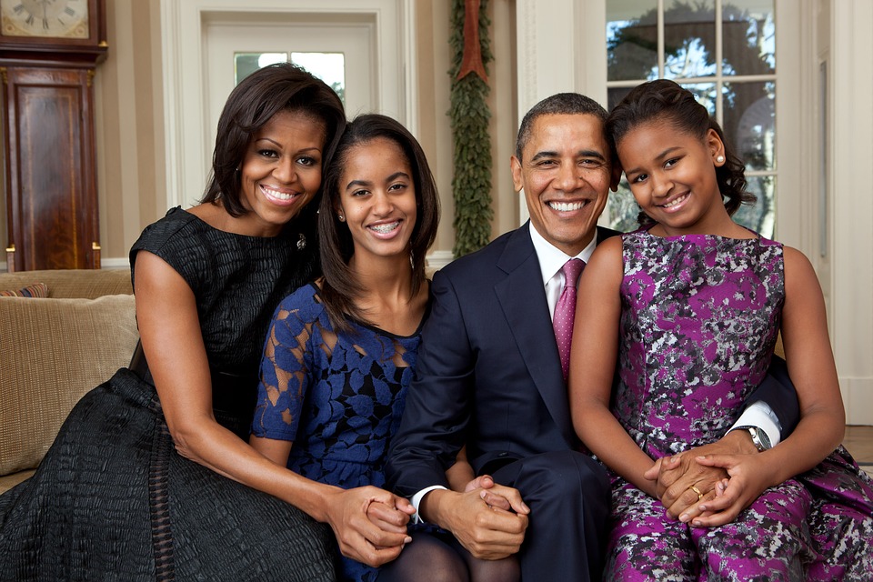 gia dinh obama