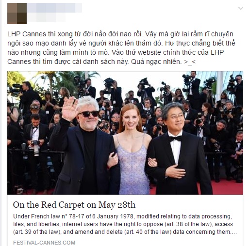 ly nha ky la dai dien duy nhat cua Viet nam tai cannes (phunutoday (1)