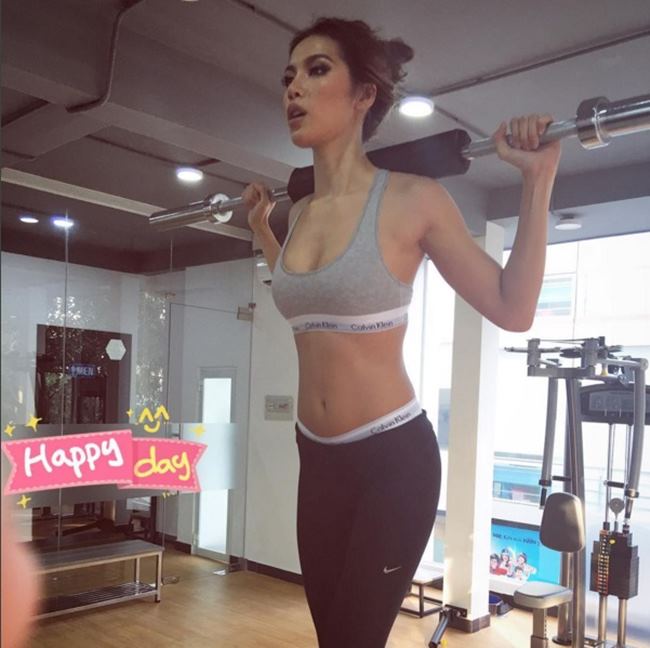 than hinh nong bong cua sao viet khi tap gym sharoncuneta.com (9)