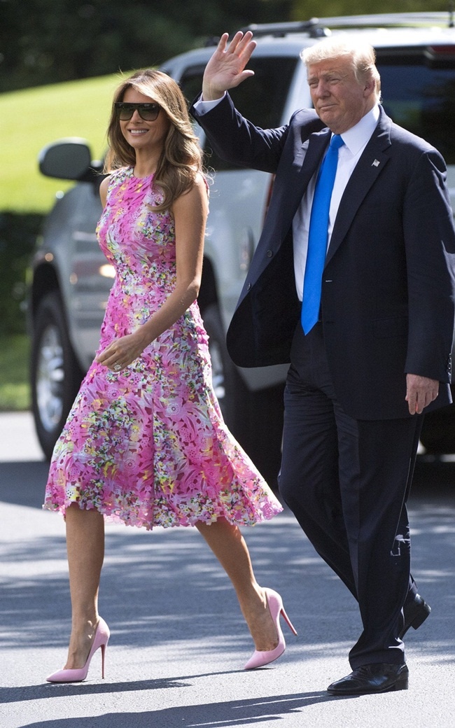 de nhat phu nhan my melania trump (11)
