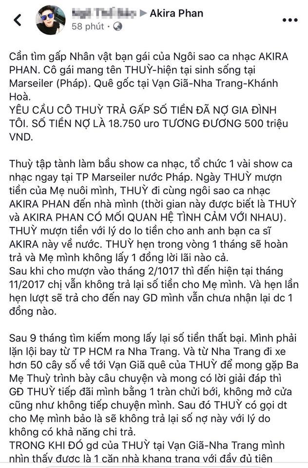 akira phan bi to quyt no 500 trieu dong (3)