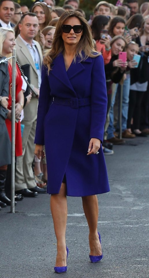 thoi trang Melania Trump 