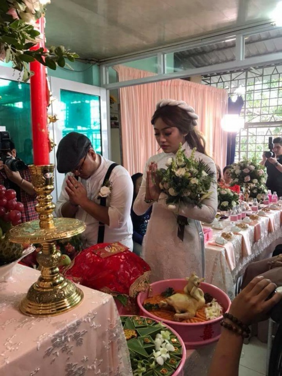 dam cuoi vinh rau va luon
