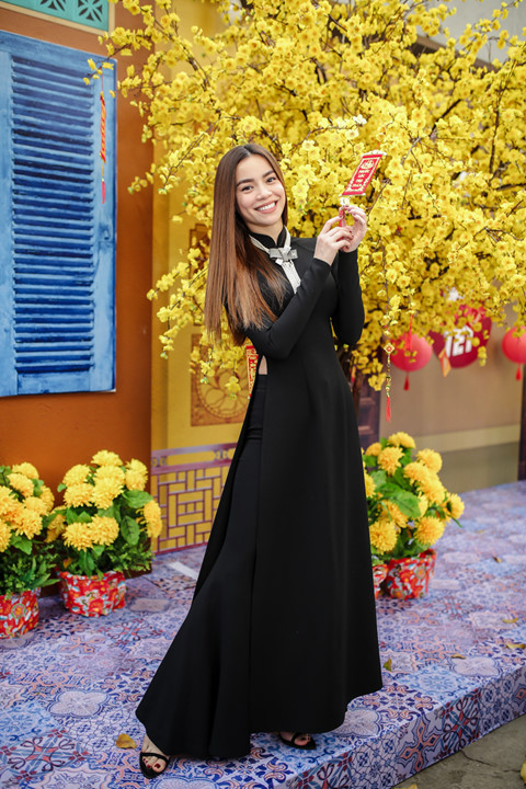 ho ngoc ha dien ao dai den (2)