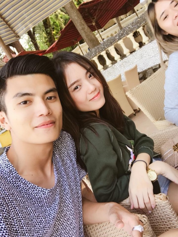 Lâm Á Hân và bạn trai mới