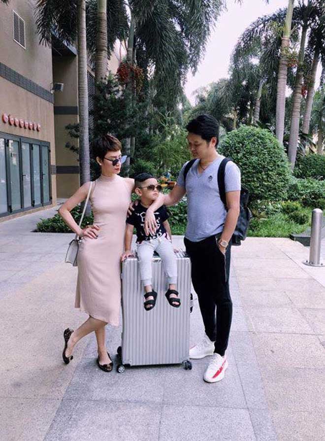 Gia đình nhỏ của Trà My Idol