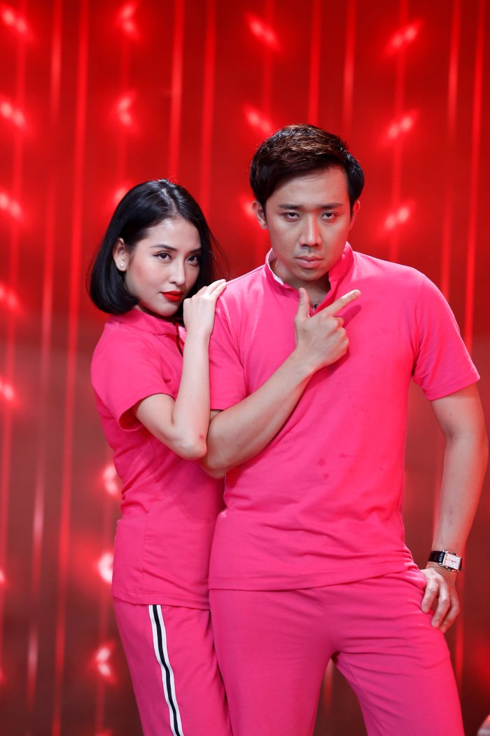 Cặp đôi Mai Hồ và Trấn Thành từng gây xôn xao cộng đồng mạng.