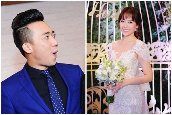   Mới đây, Hari Won tham gia một chương trình truyền hình gây nhiều bất ngờ khi muốn cưới một thí sinh điển trai ngay trên sóng truyền hình.  Cụ thể, trong phần biểu diễn của một thí sinh, Hari Won tiết lộ đã bị 